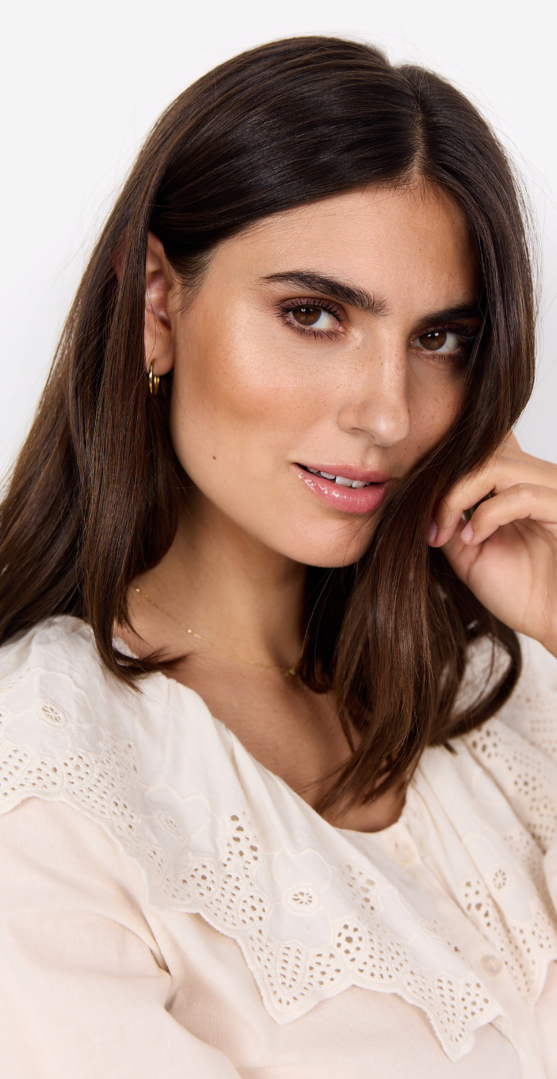 Caliste skjortebluse creme