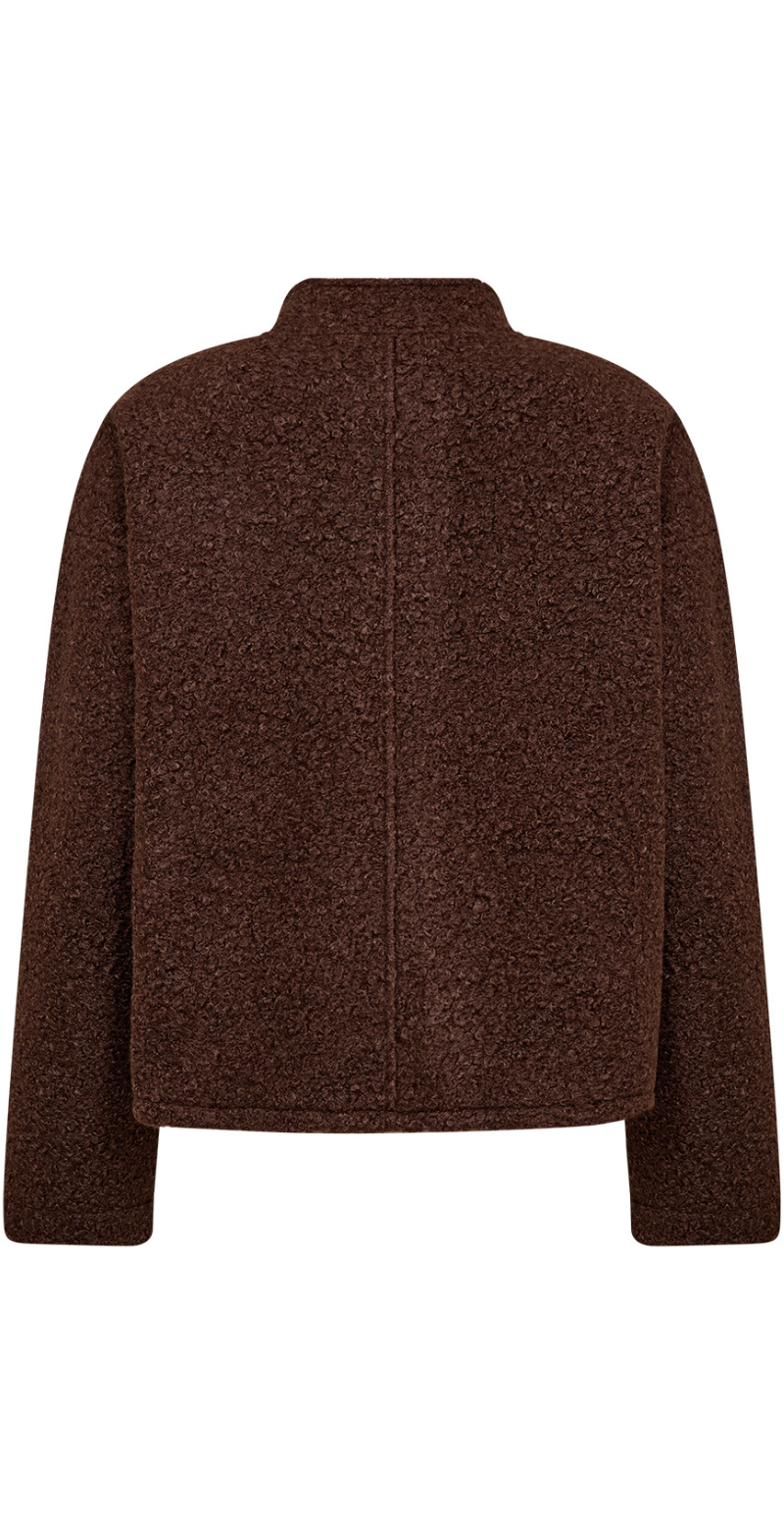 Shaima jakke dark brown