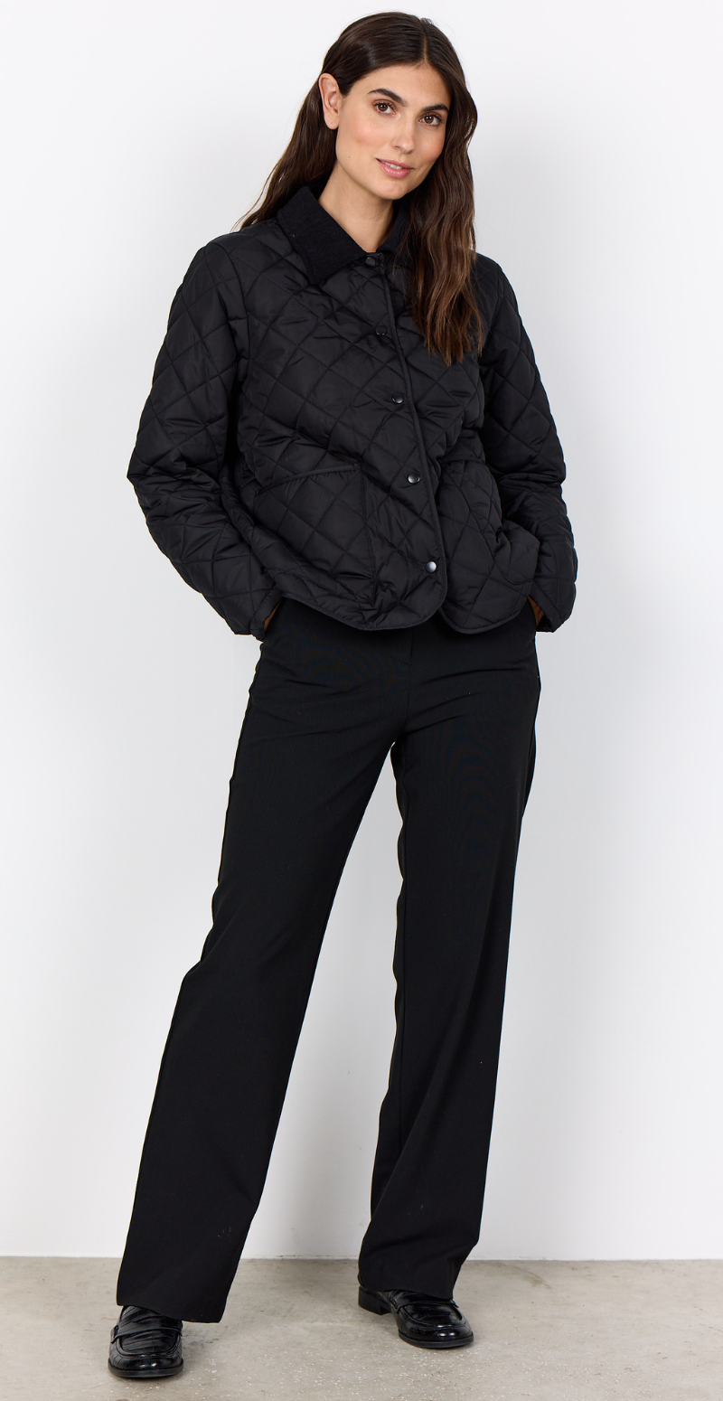 Fenya kort jakke sort