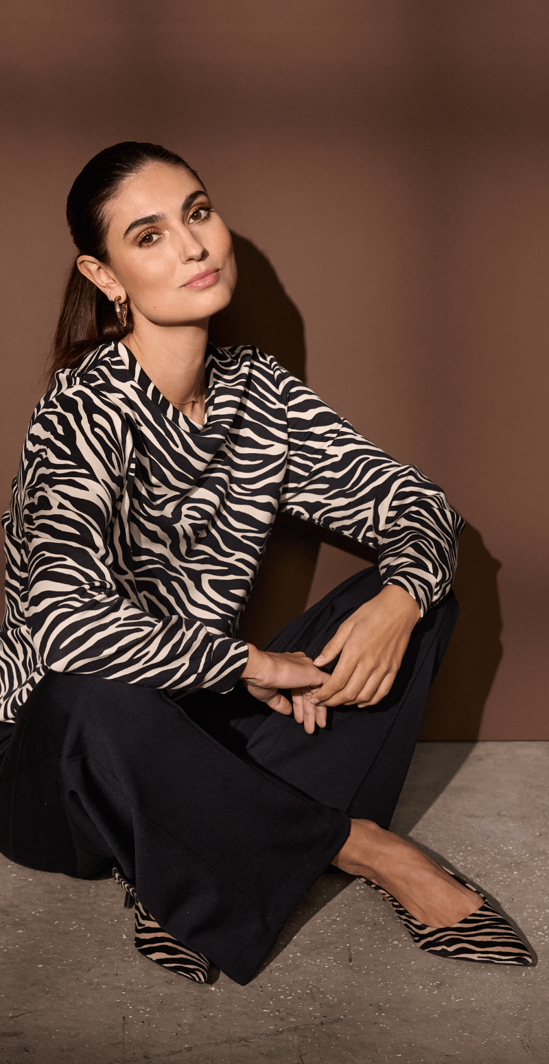 Fionia bluse sort