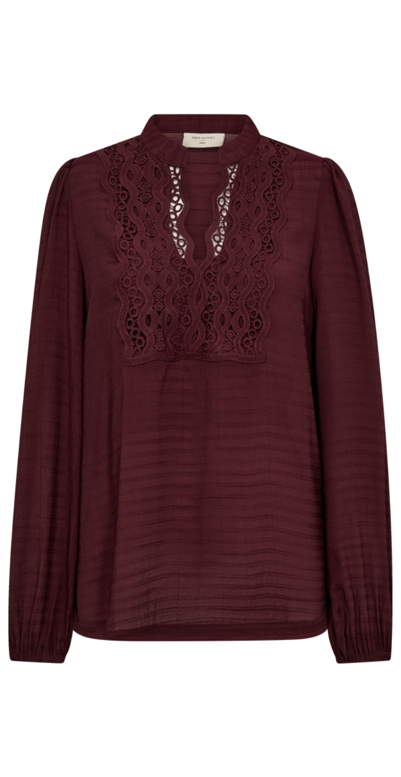 Shu bluse bordeaux