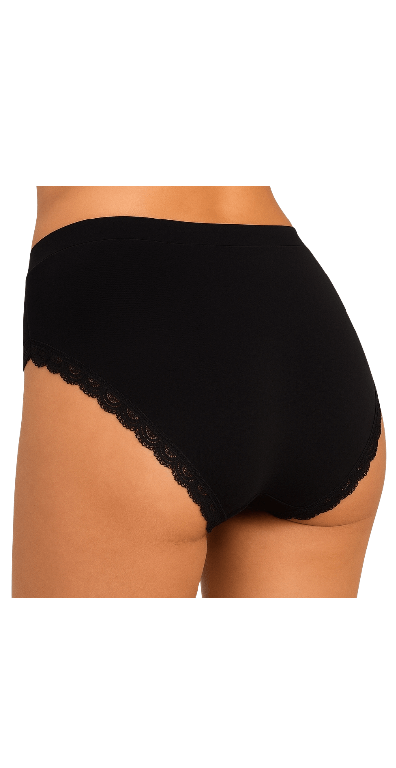 3-pak maxi trusser med blonde