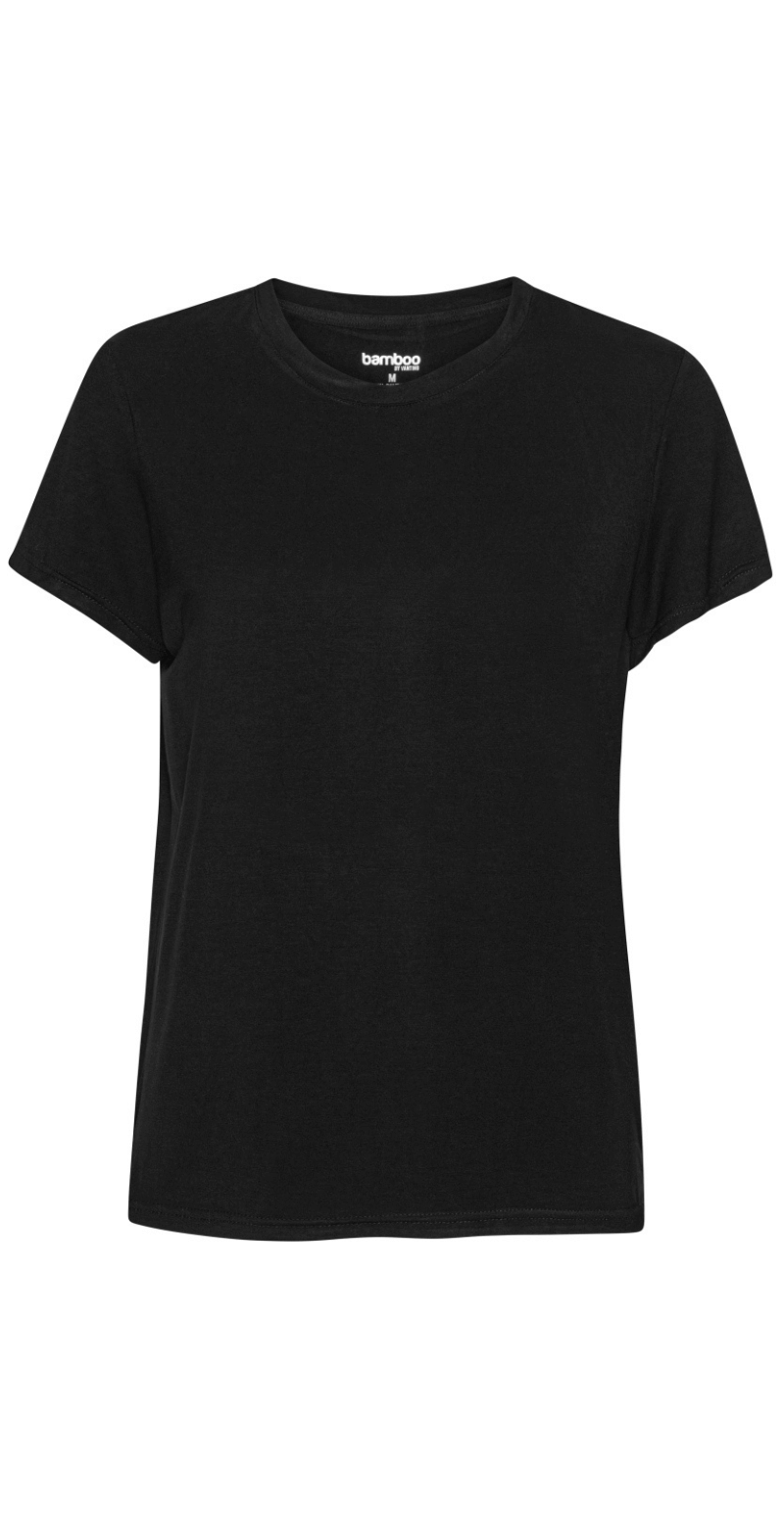 Bambus bluse sort