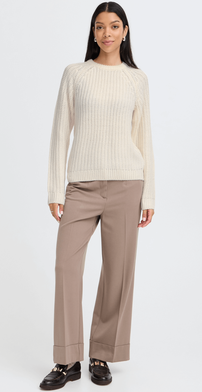 Otinka strikbluse marshmallow