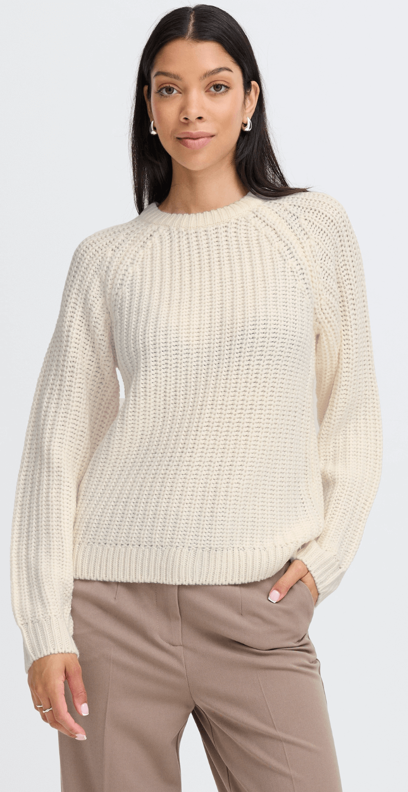 Otinka strikbluse marshmallow