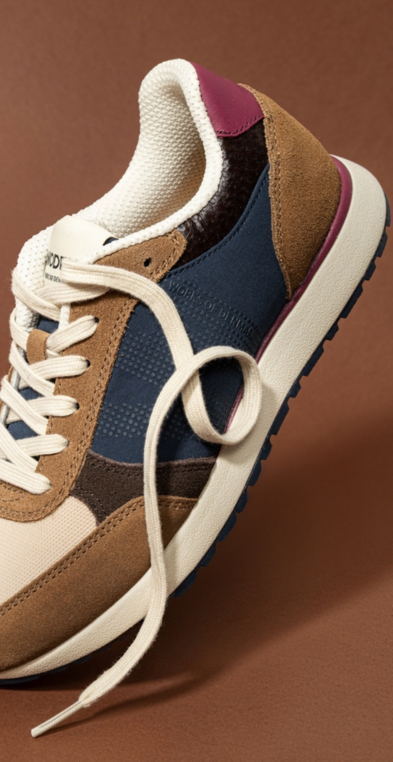 Ronja sneakers caramel multi Woden