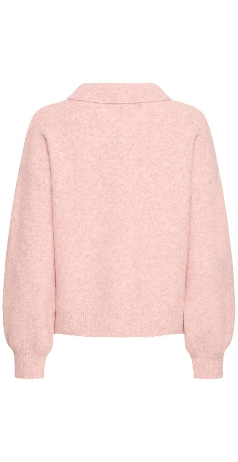 Omea pullover pale mauve melange