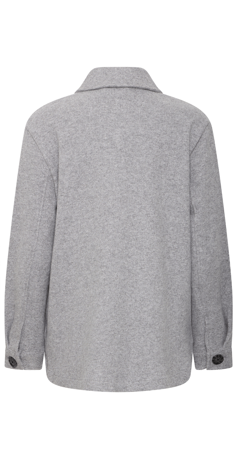 Bondy shirt jacket grey