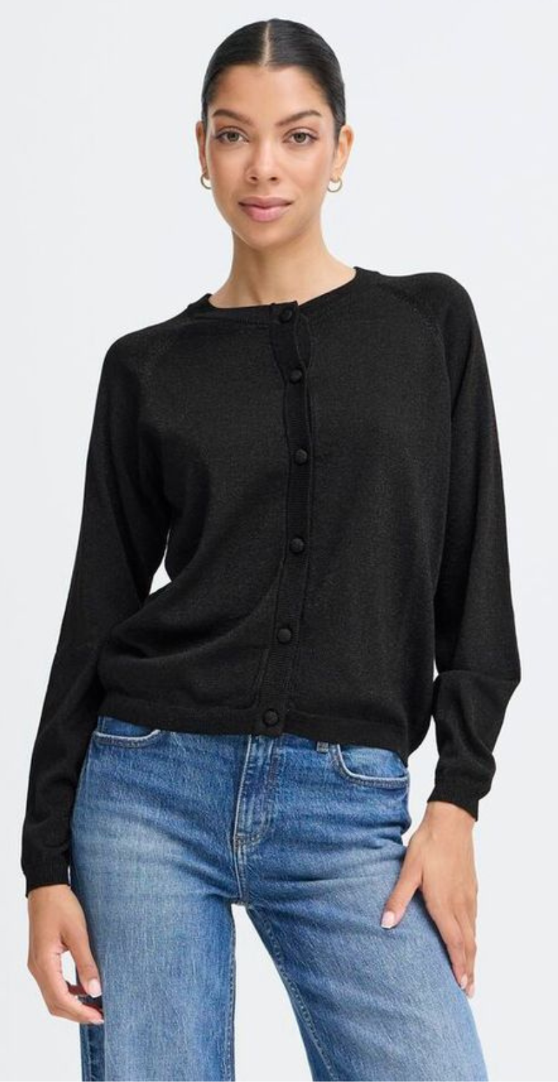 Mobbe cardigan meteorite sort