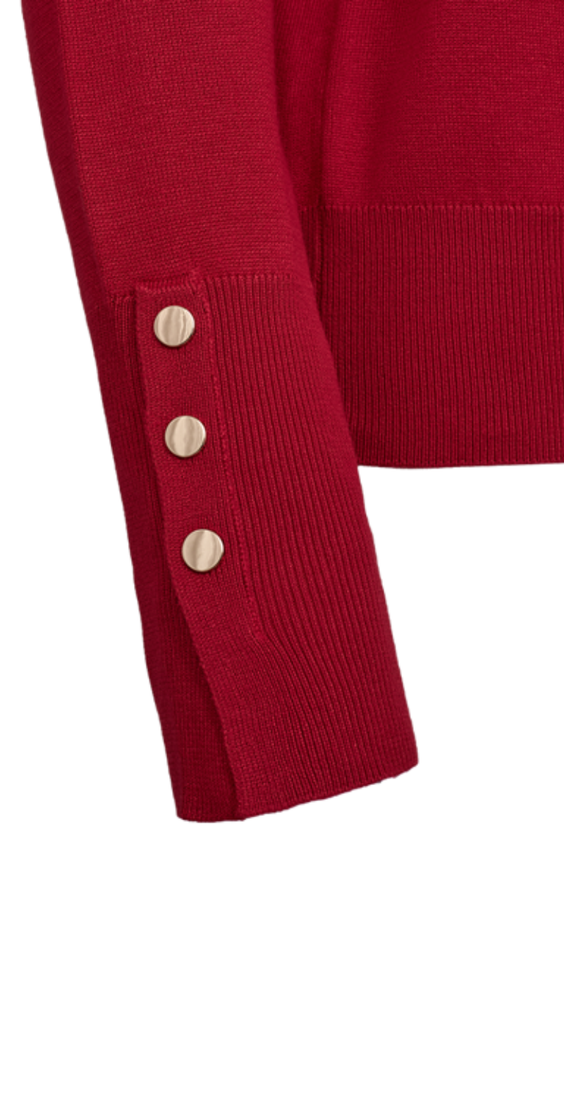 Katie pullover chili pepper