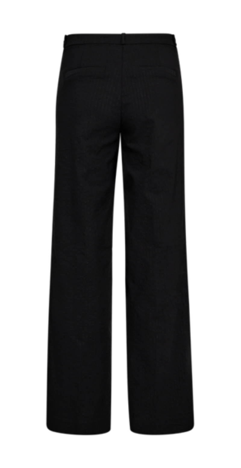 Reno bukser sort med striber FreeQuent