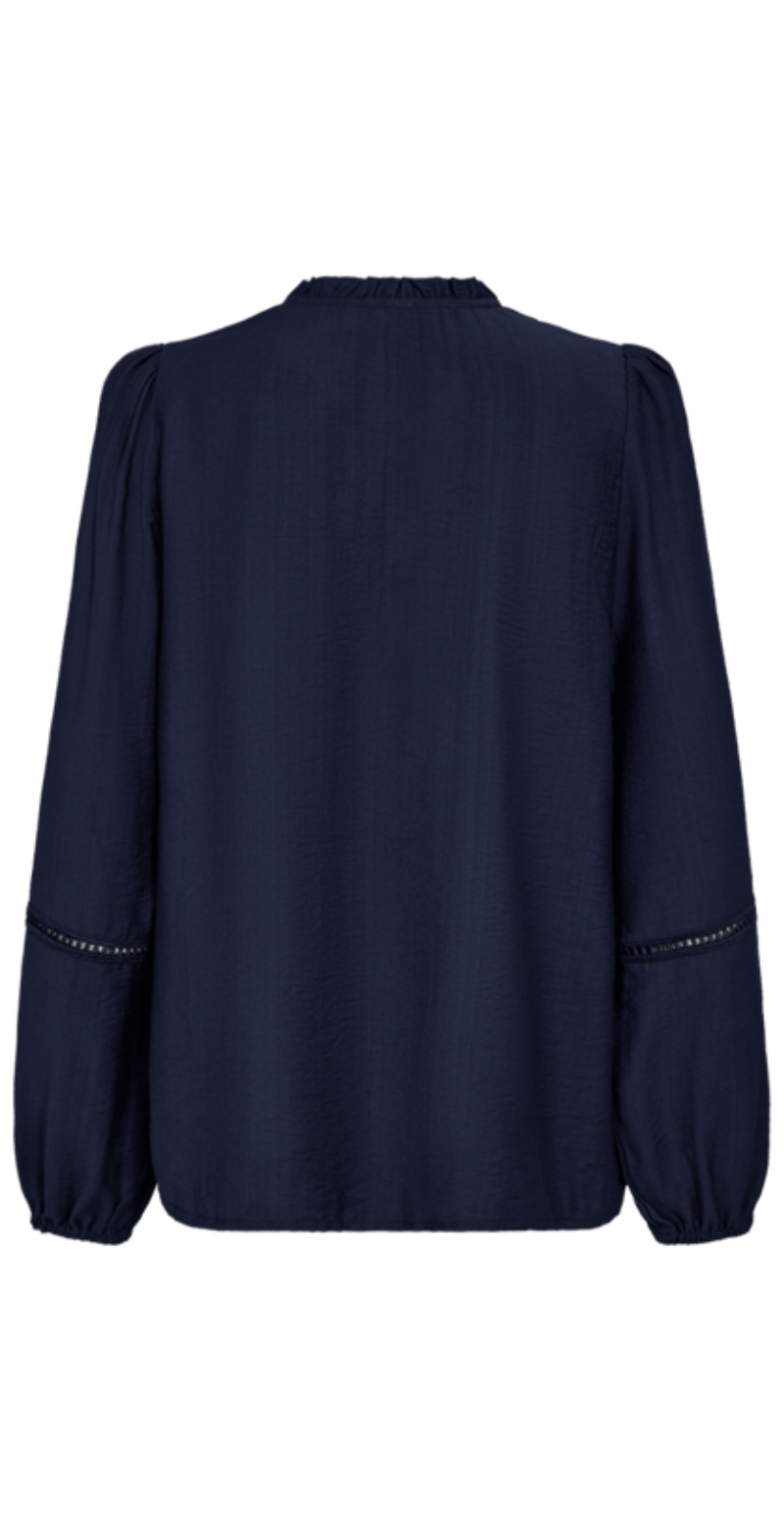 Antina bluse navy