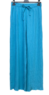 Ava bukser med struktur blå LikeLondon