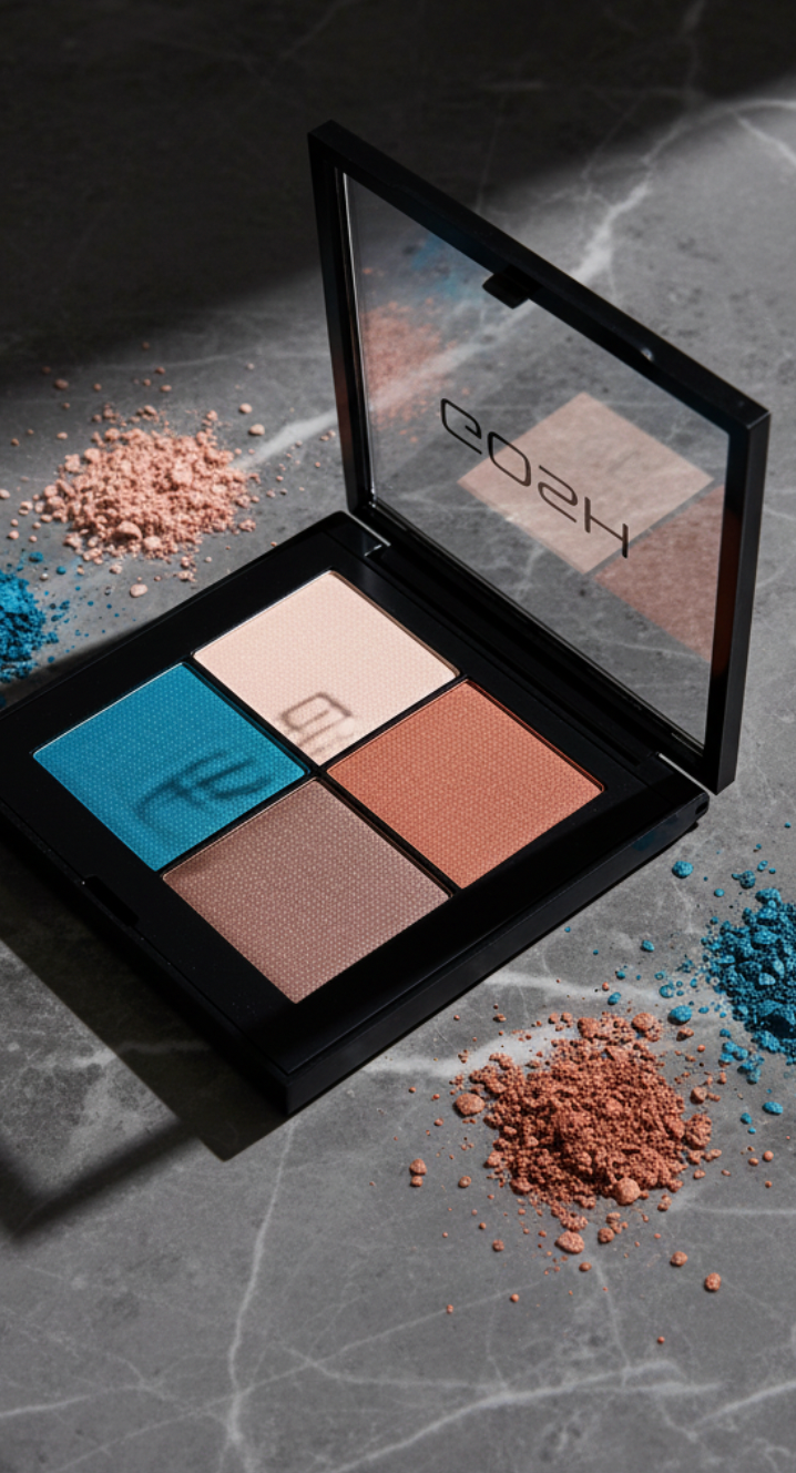 GOSH øjenskyggepalette 4 shades 004 the four elements