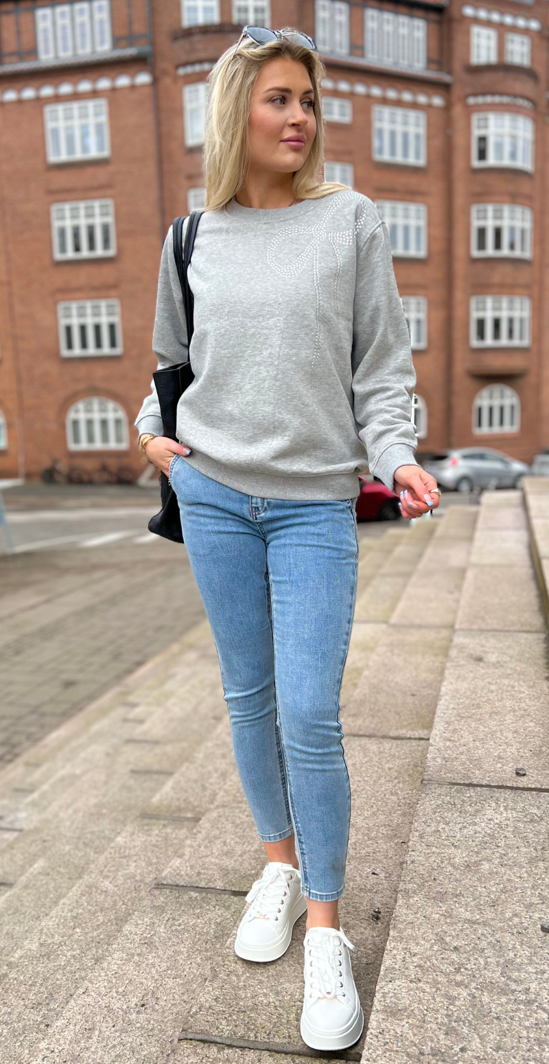 Chase pullover medium grey