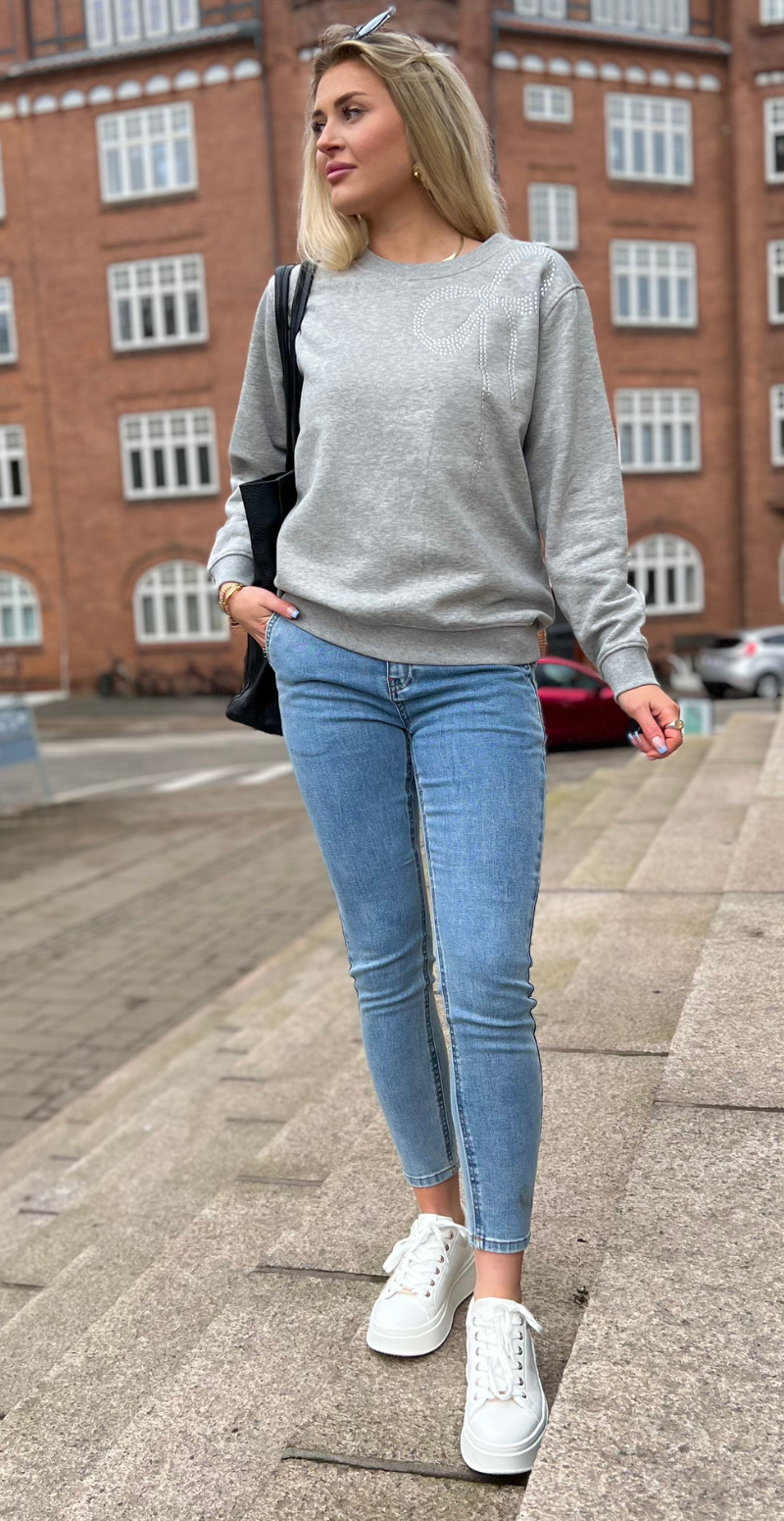 Chase pullover medium grey