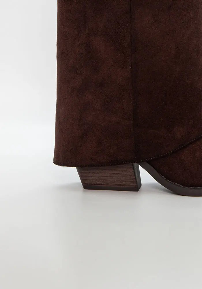 Rosolino Sei cowboystøvle dark brown Duffy