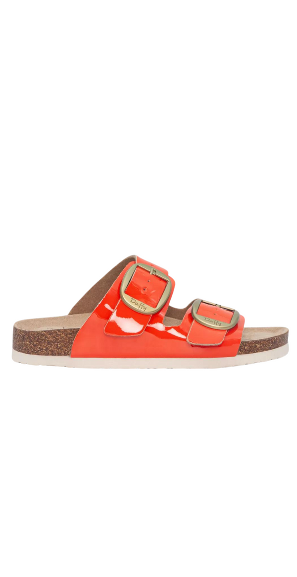 orange sandal 