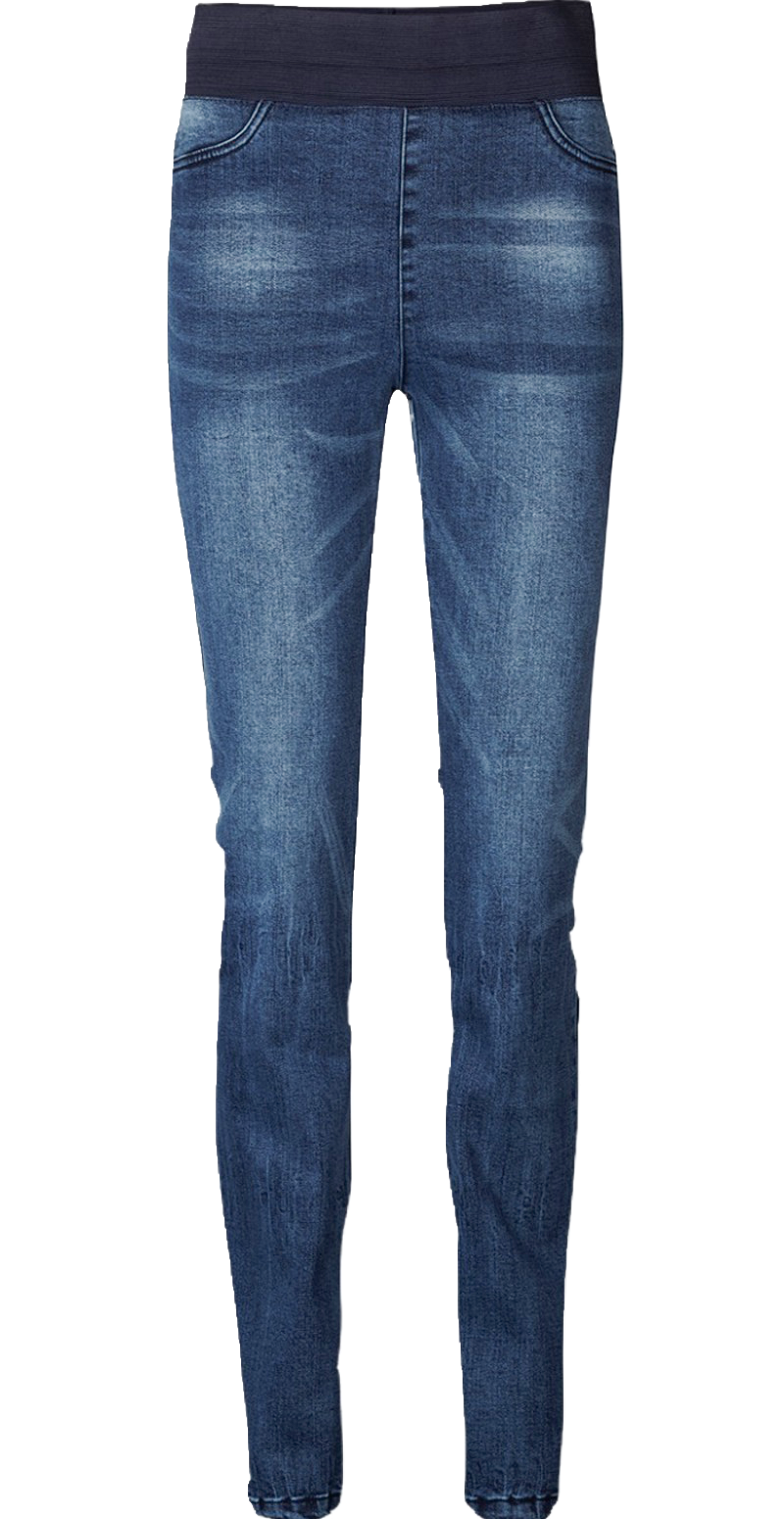 Navy denim shantal stretch buks (4502591111249)