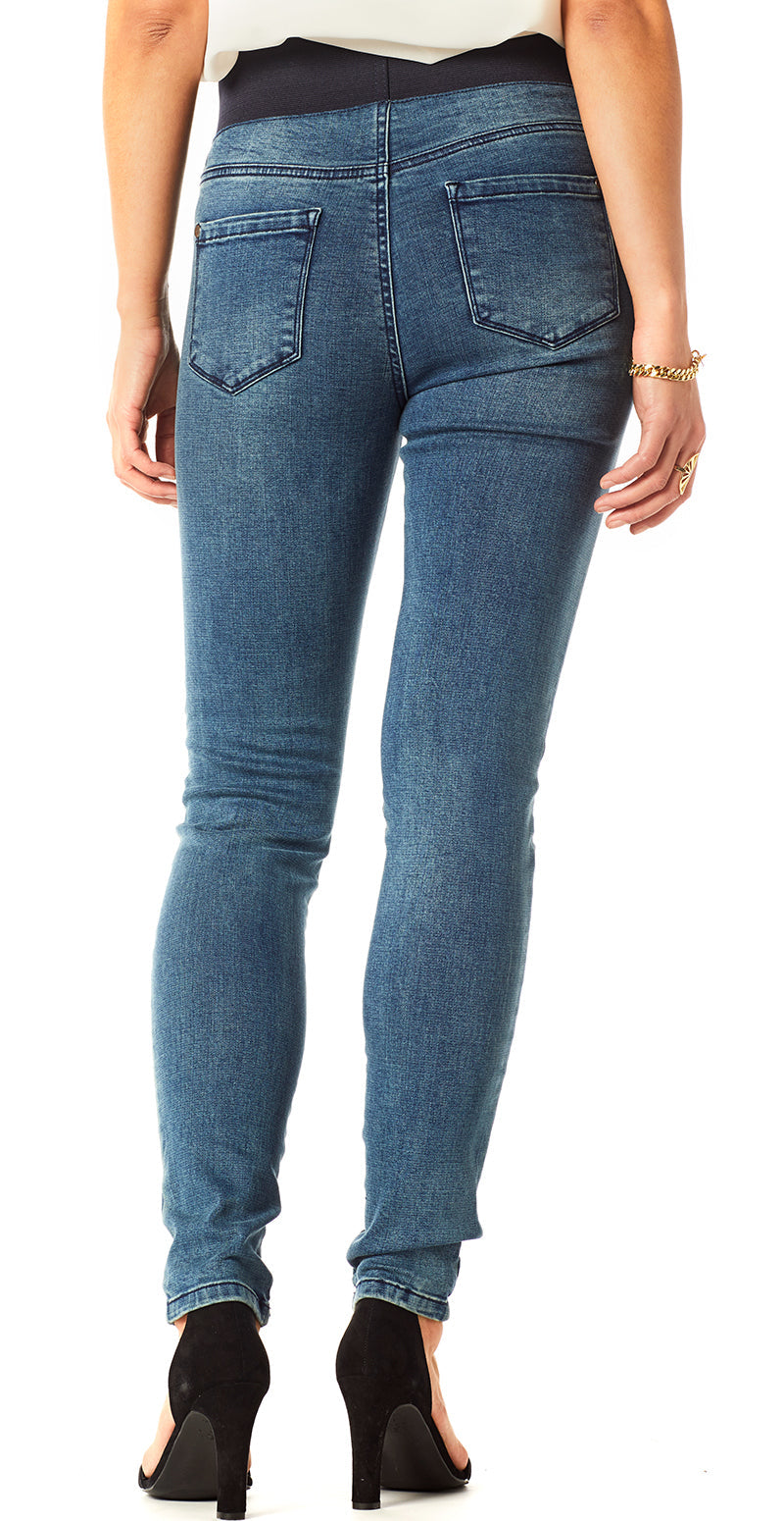 Navy denim shantal stretch buks (4502591111249)