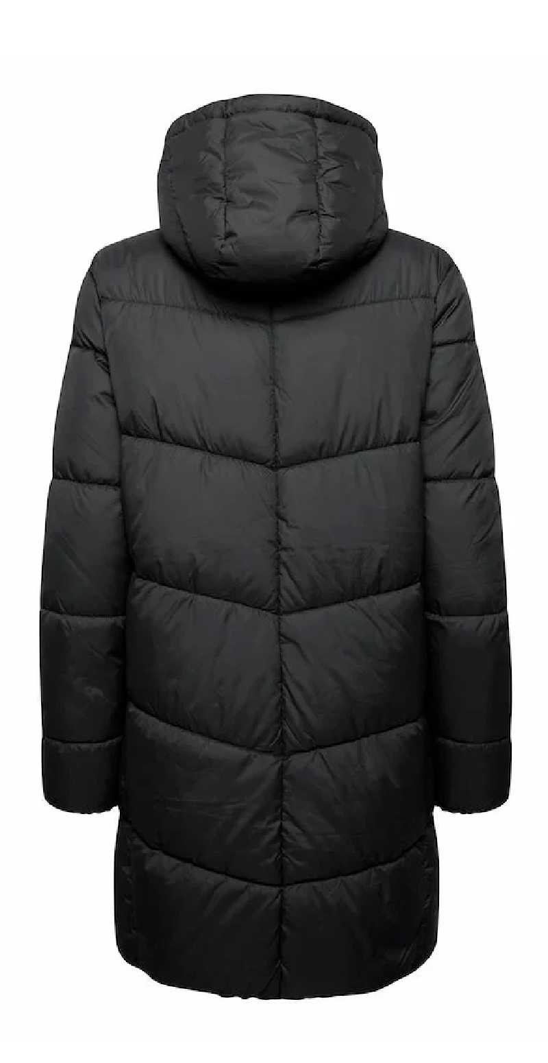 Kort jakke med lommer sort