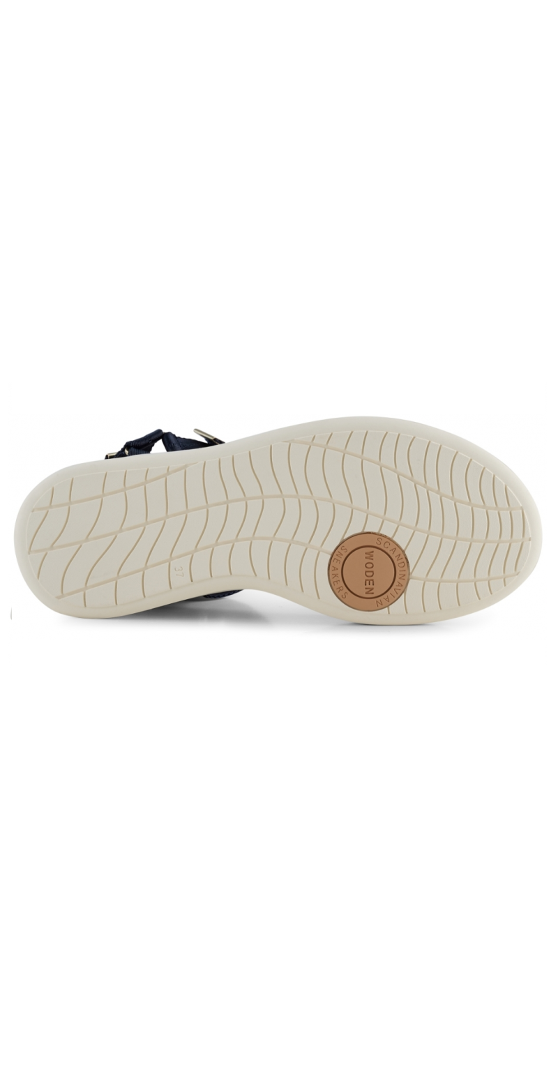 Sandal med velcro i navy