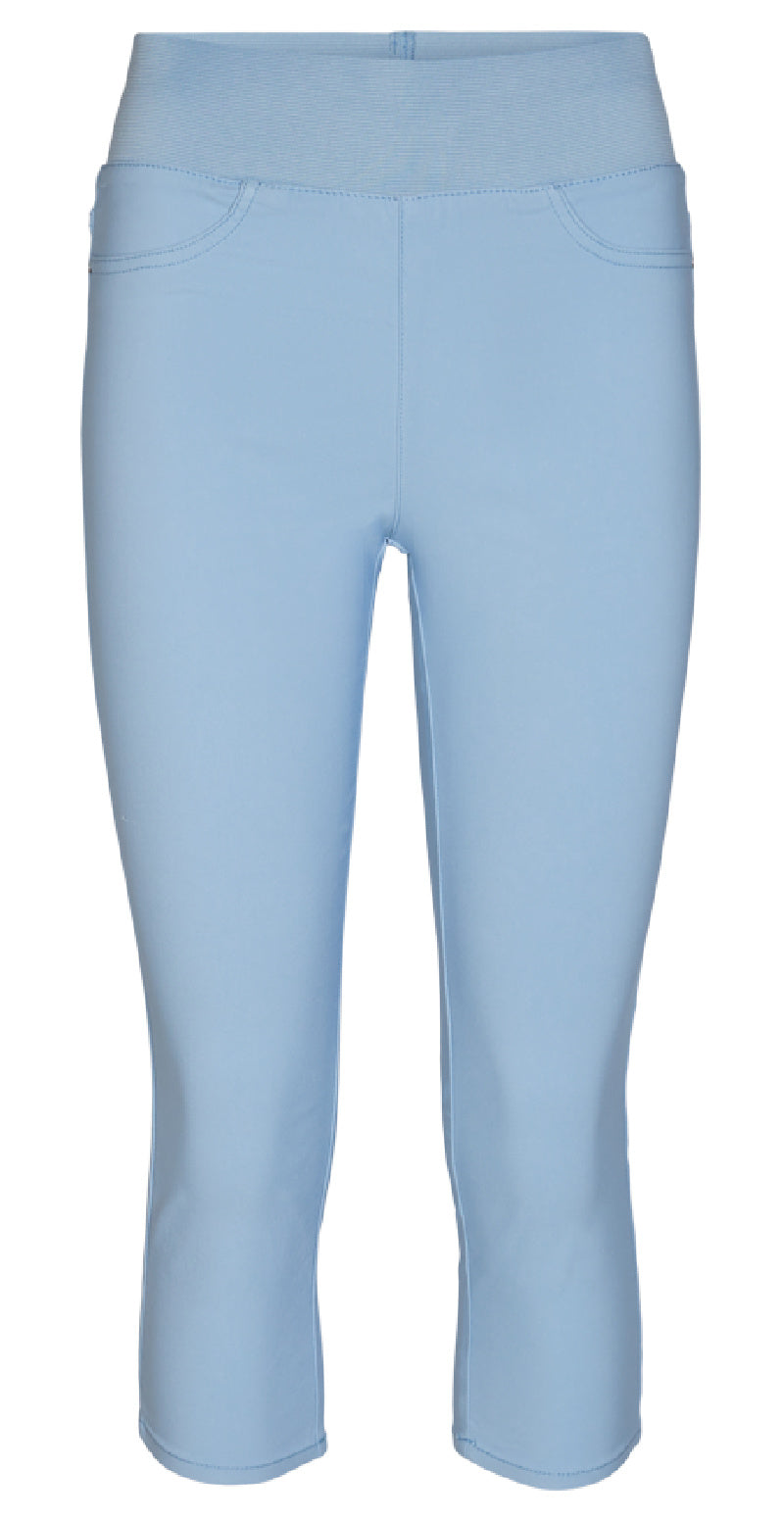 Shantal capri buks chambray blue