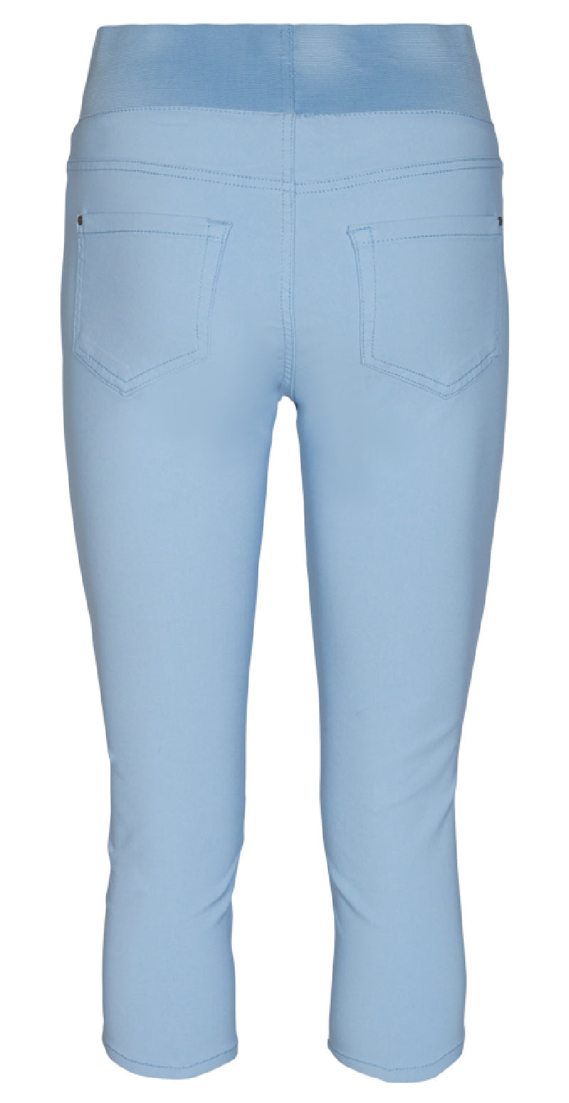 Shantal capri buks chambray blue