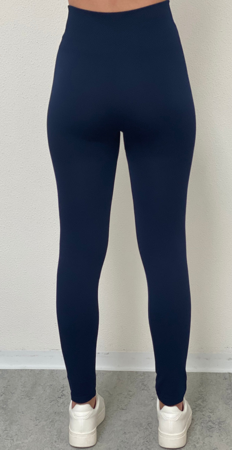 Forudbestil uge 43 Shapewear leggings navy Likelondon