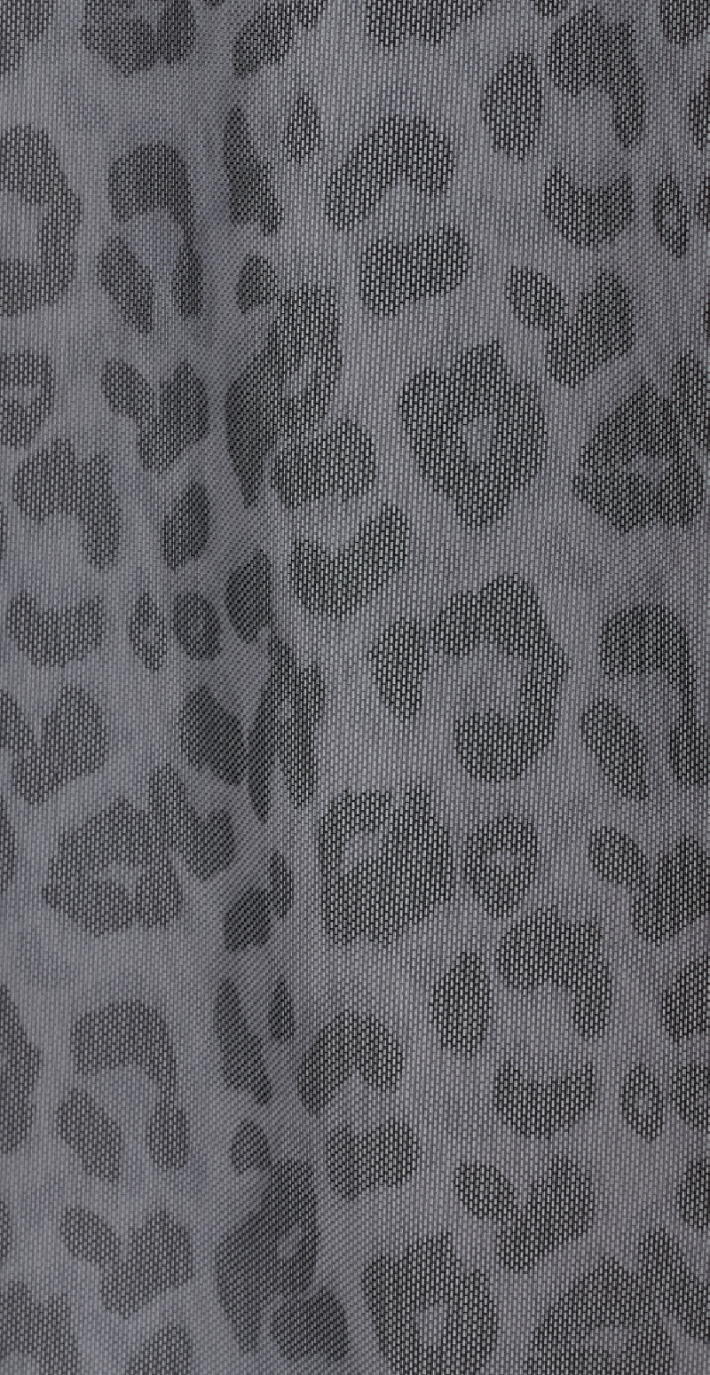 Leggings leopard print grå