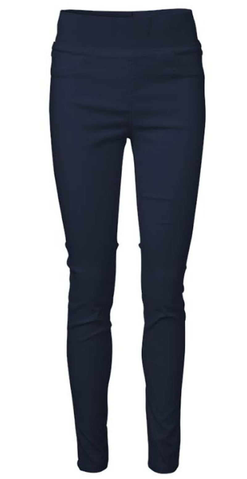 Navy shantal stretch buks (4502565060689)