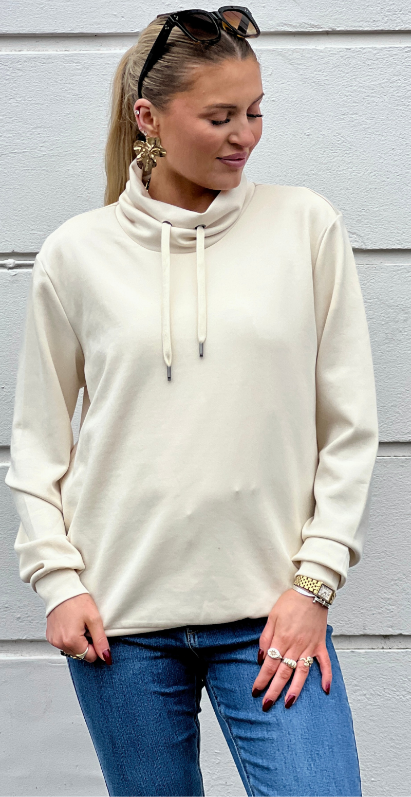 Banu sweatshirt hvid LikeLondon