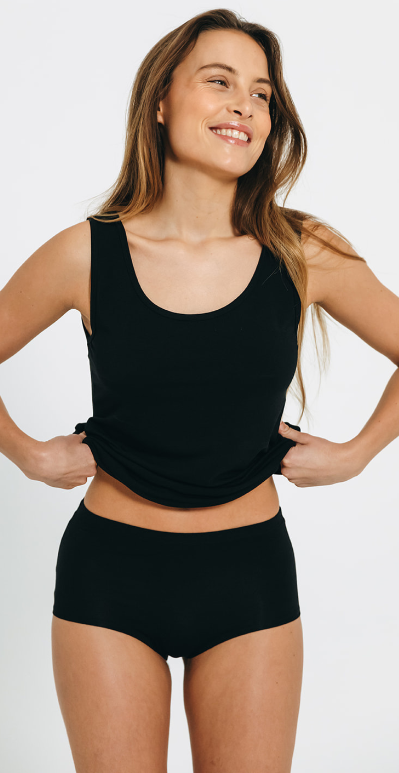 Maxi 3-pak trusser sort Decoy