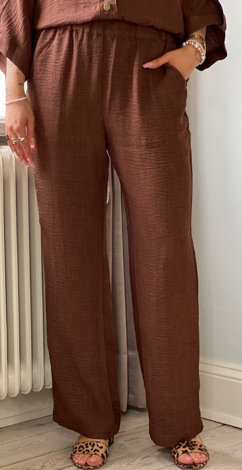 Charissa bukser brun LikeLondon