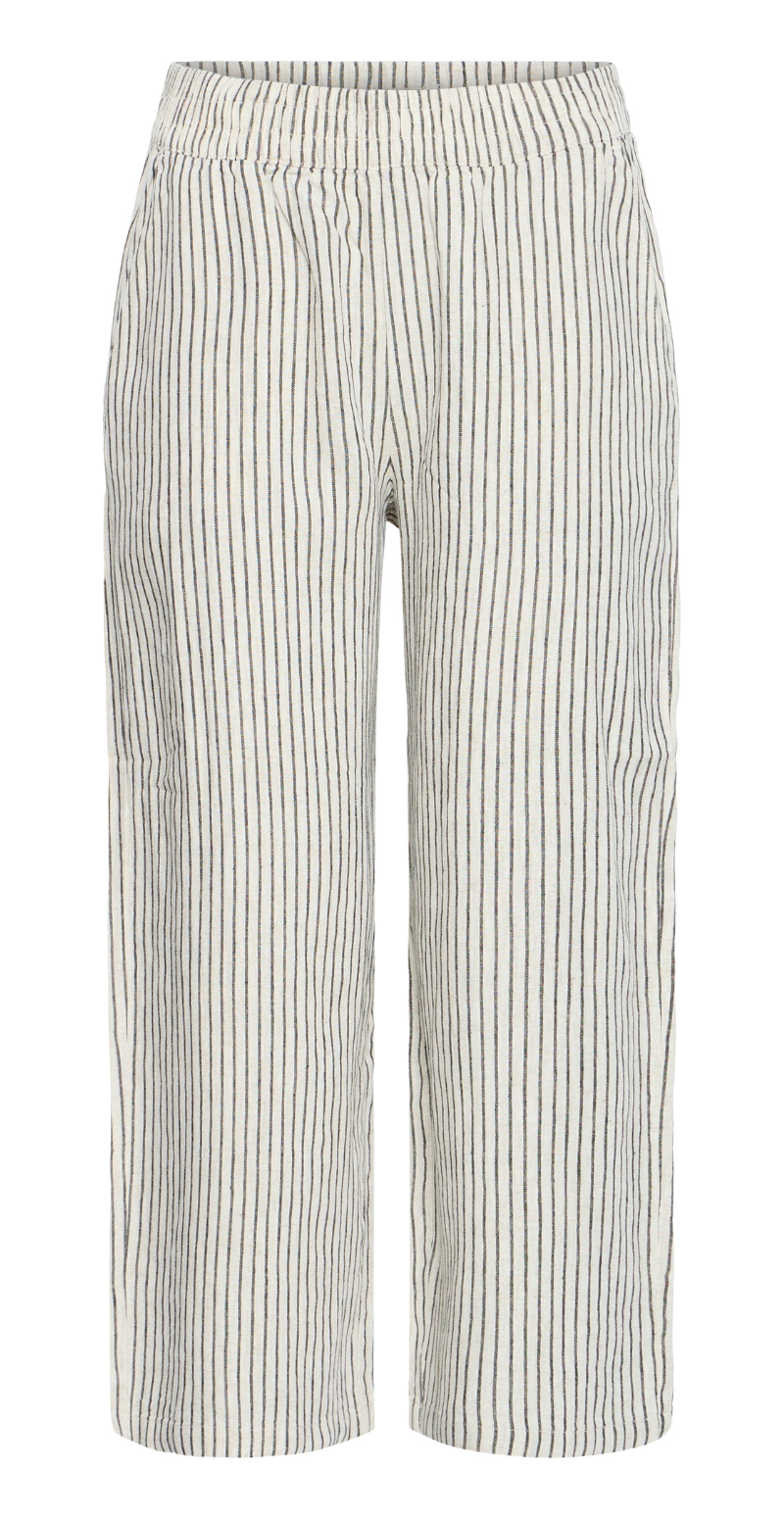 Falakka cropped hørbukser rainy day stripe B.young