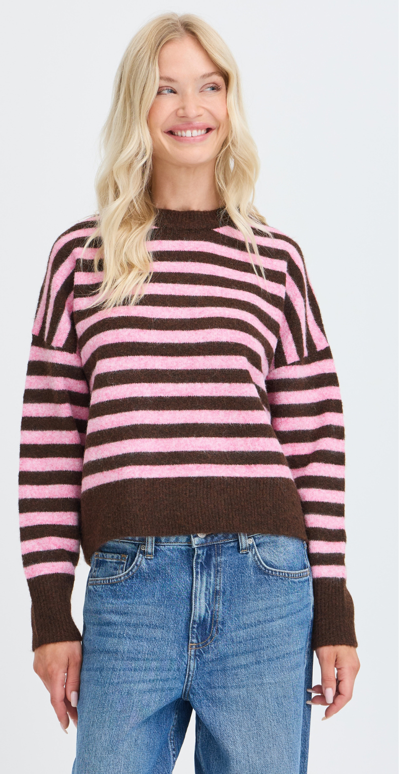 Omea strikbluse java/poglinac stripe B.young