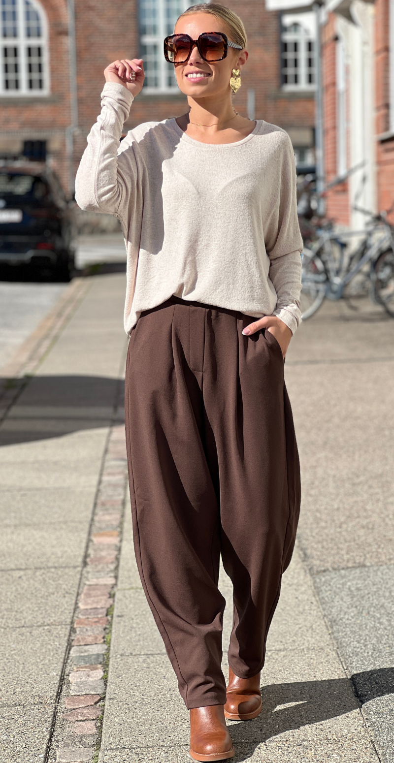 Siham bukser med læg  hot fudge SoyaConcept