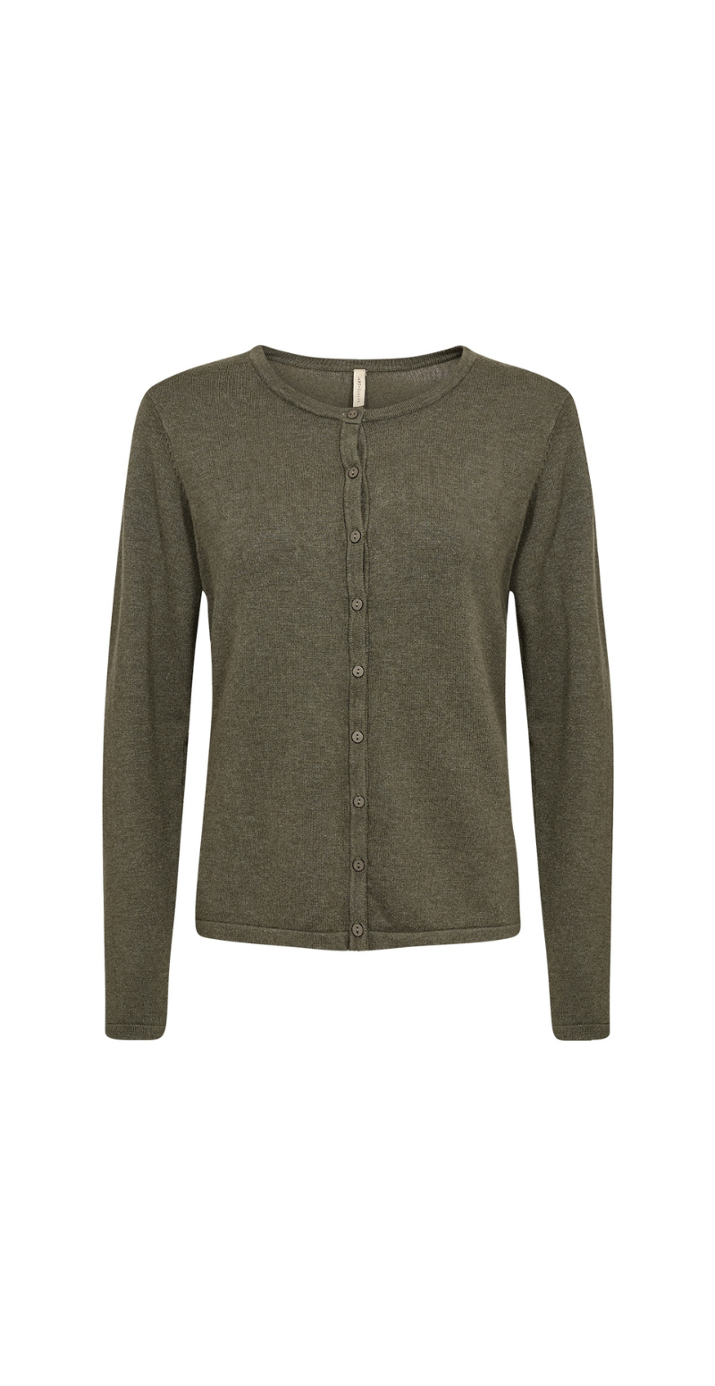 Dollie cardigan grape Soyaconcept