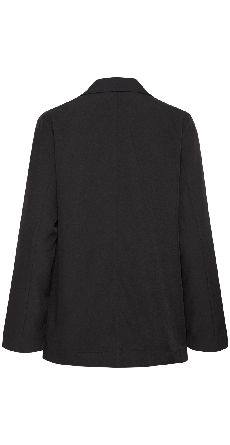 Midde blazer med knapper og lommer sort b.young