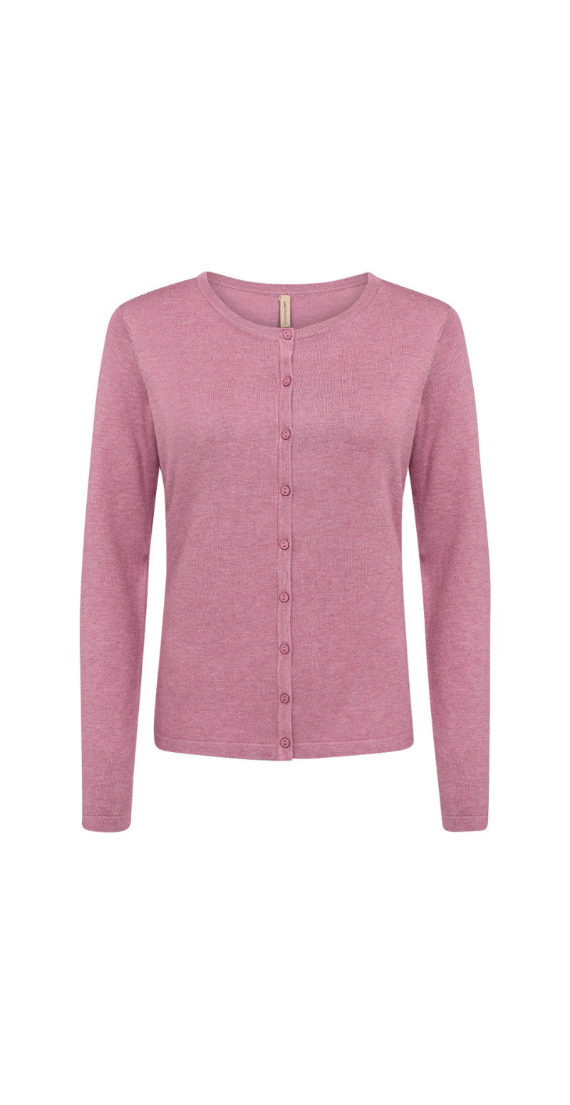 Dollie cardigan mauve Soyaconcept