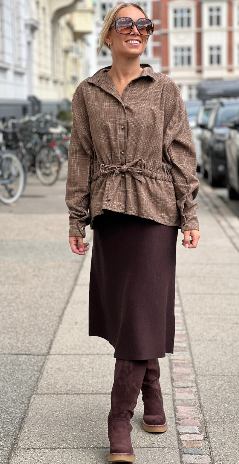 Ani strikket nederdel mole Freequent