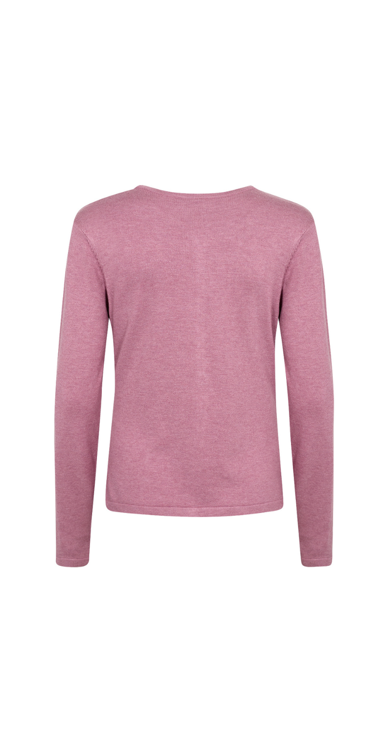 Dollie cardigan mauve Soyaconcept