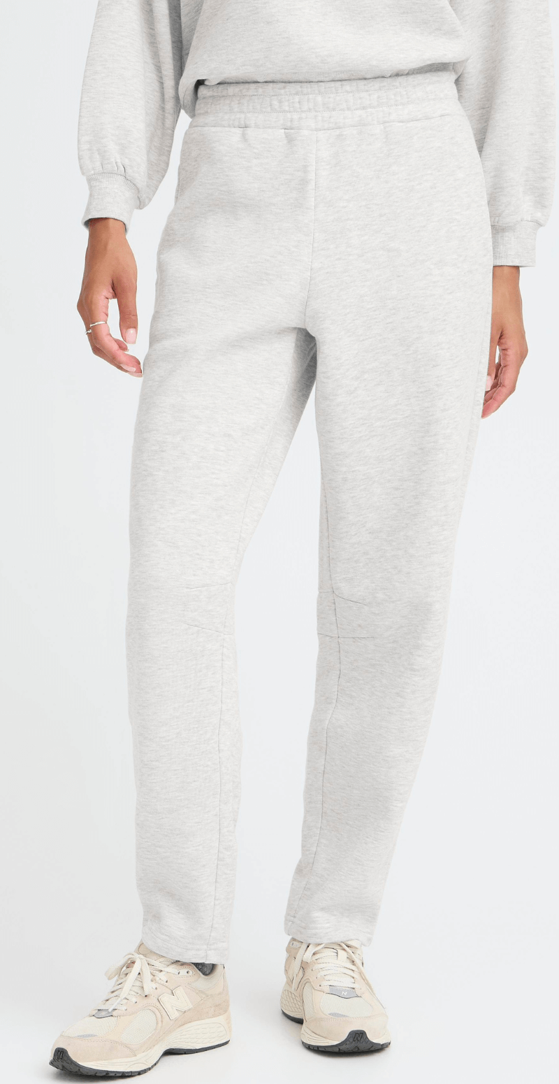 Mille sweatpants light grey melange