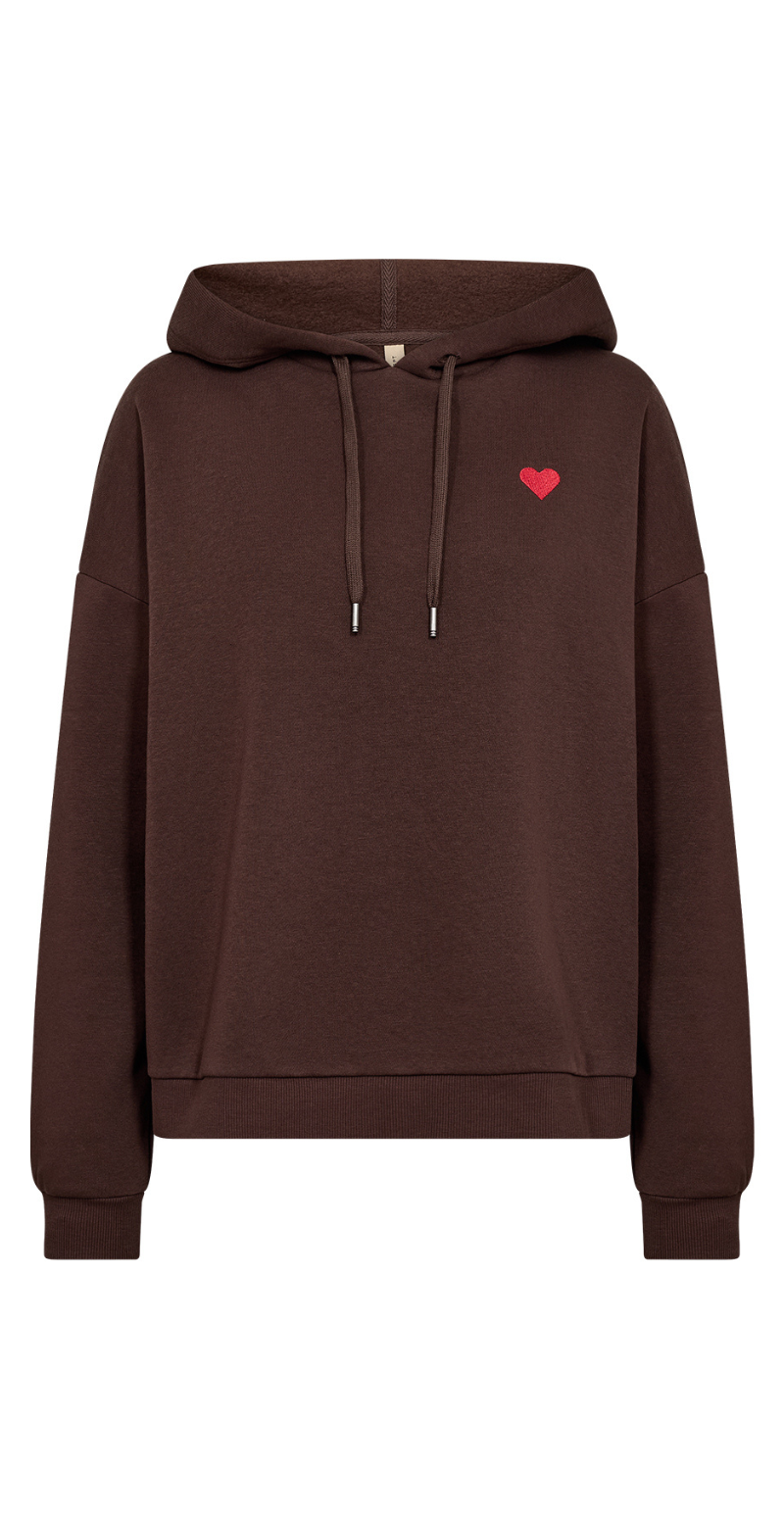 Angelin sweatshirt brun