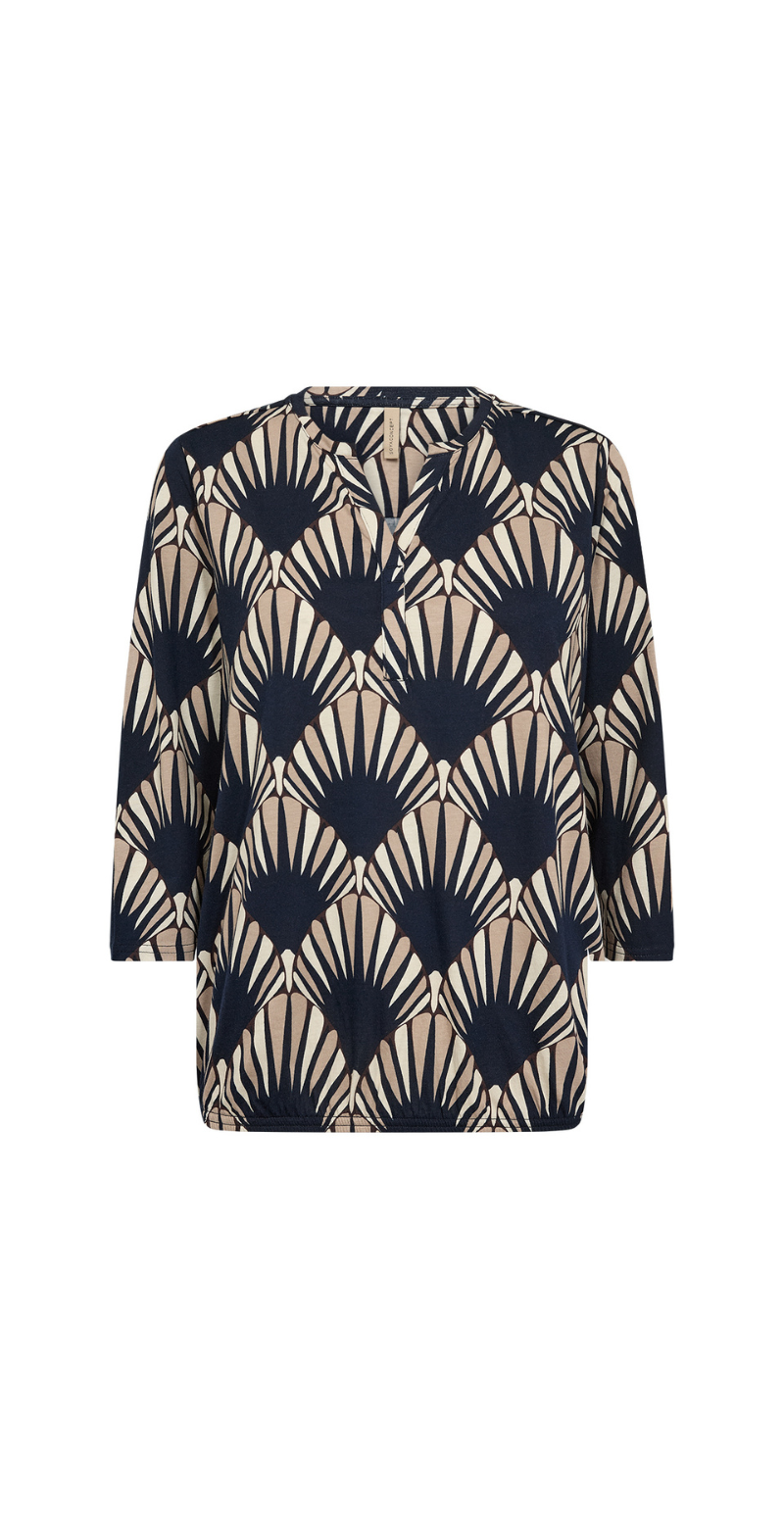 Felicity bluse navy Soyaconcept