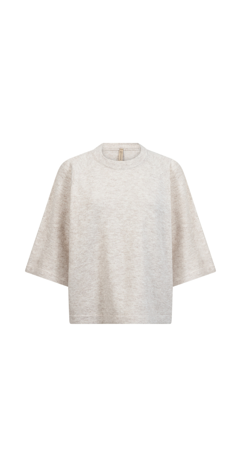Orlean strik taupe Soyaconcept