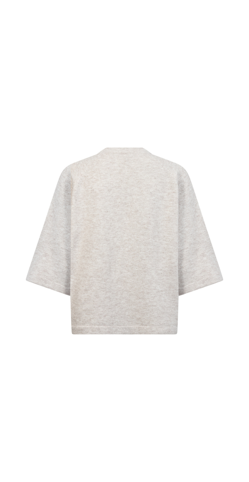 Orlean strik taupe Soyaconcept