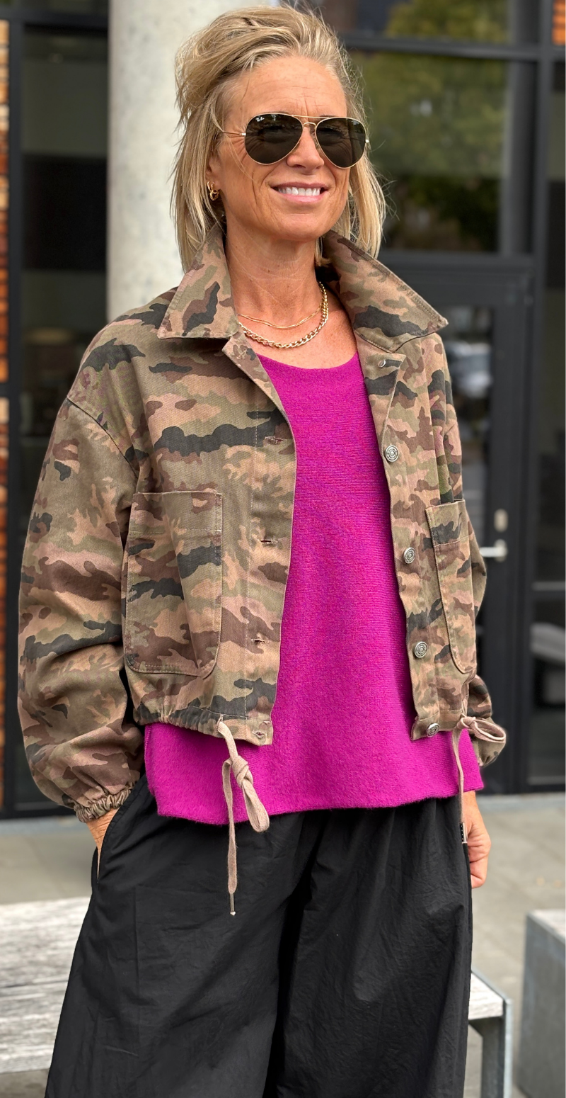 Tally camouflage deminjakke brun LikeLondon