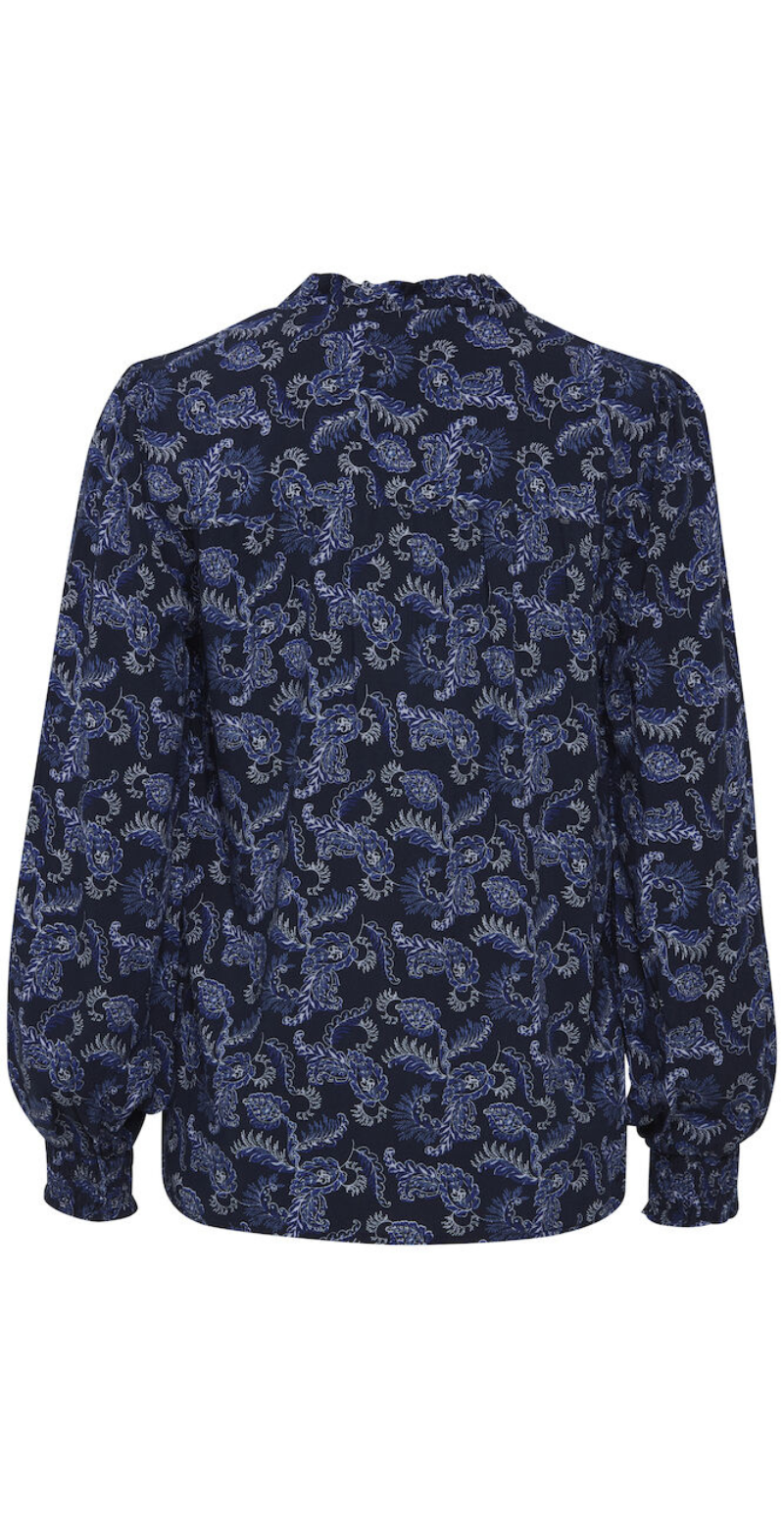 Josa bluse med v-halsudskæring surf the web mix b.young