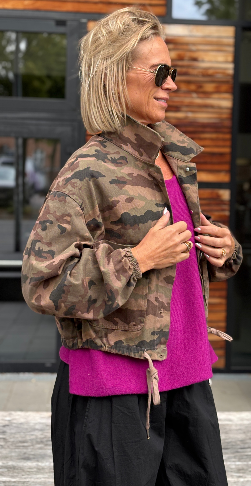 Tally camouflage deminjakke brun LikeLondon